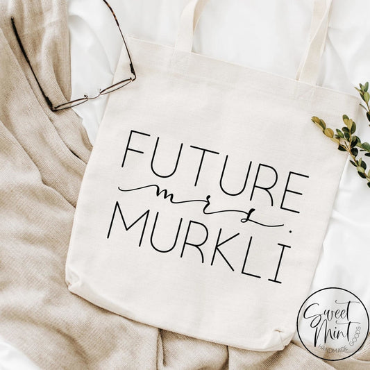 Custom Name Tote Bag – Sweet Mint Handmade Goods