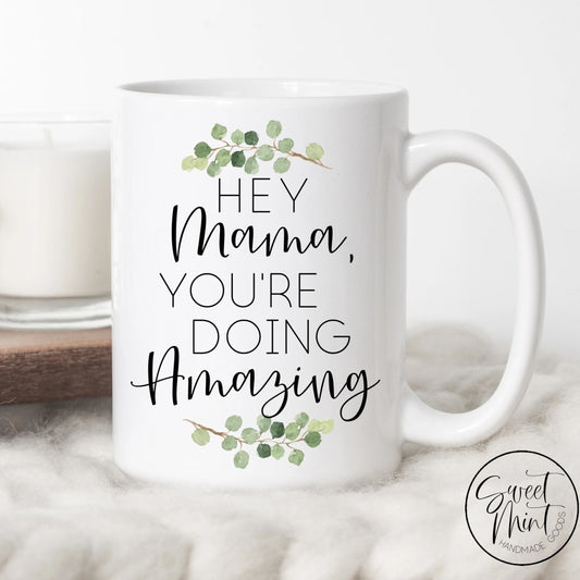 Hello My New Name Is Mommy Mug - Gift for New Mom