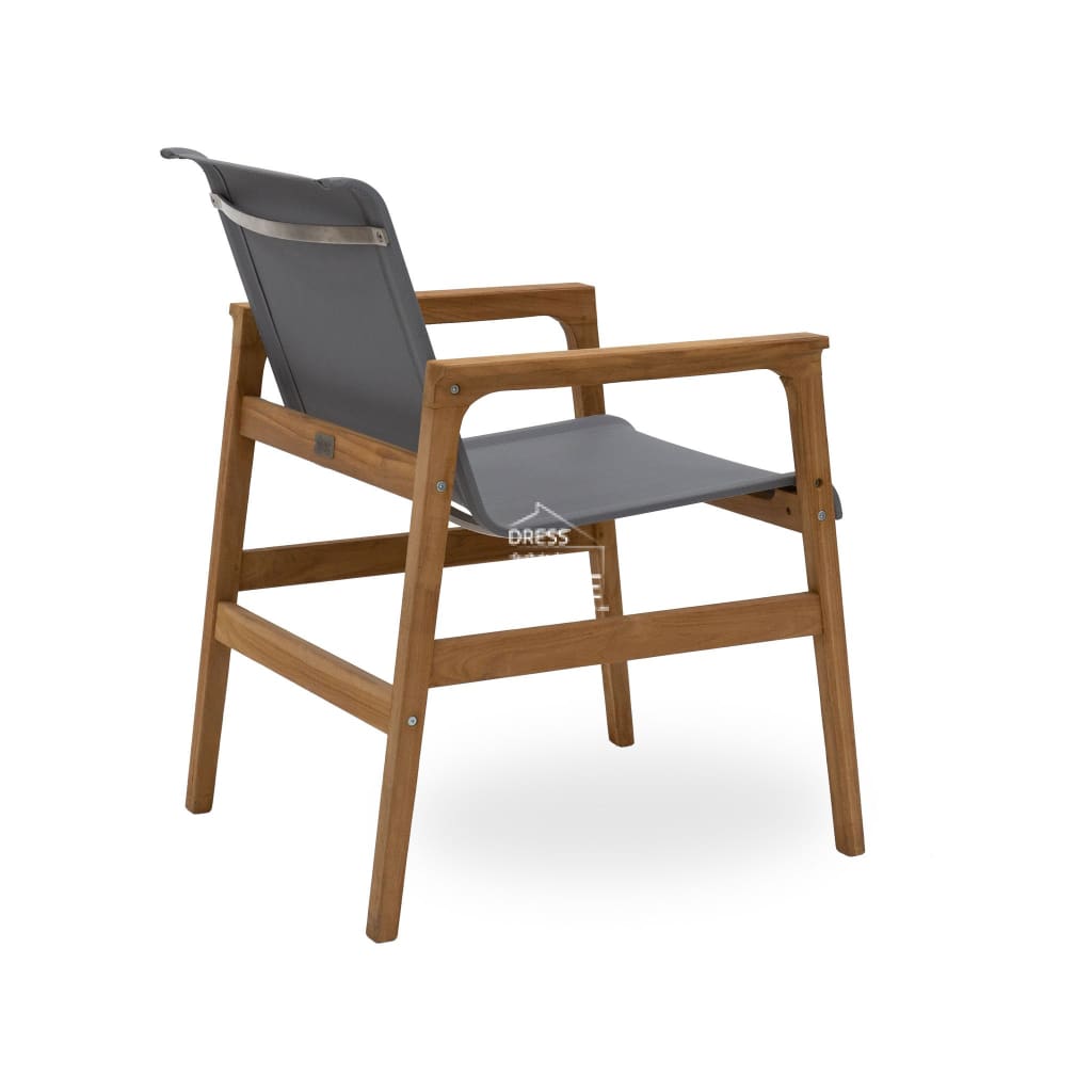 Buy Lux Sling Teak Chair By DYS Outdoor | Fast shipping Australia - Dress Your Space