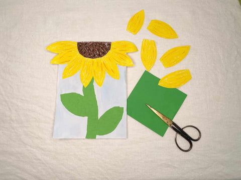 Your craft sunflower is complete