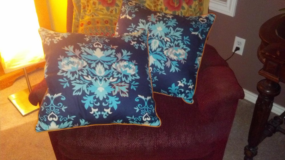 Todd Reed holiday gift pillows