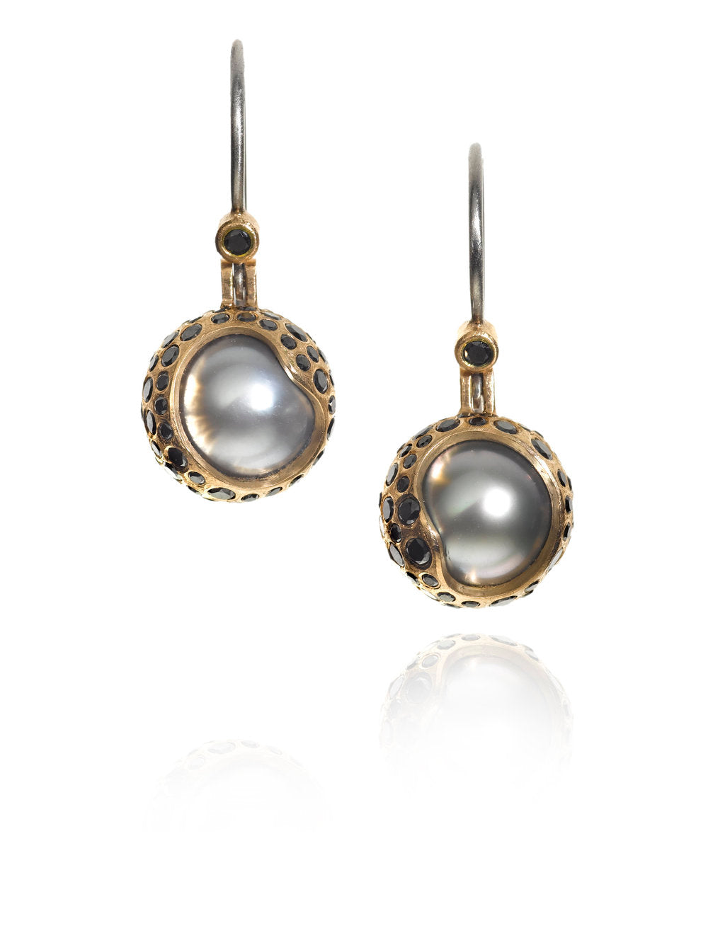 Todd Reed pearl earrings