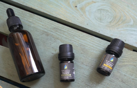 Face oils with frankincense and rosemary recipe DIY