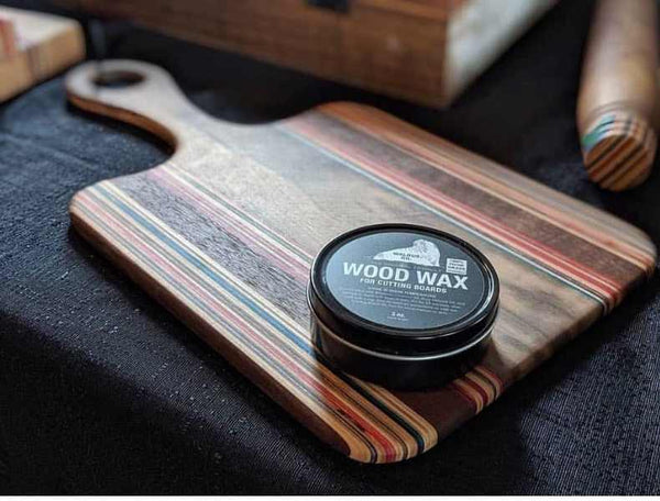 Walrus Oil Wood Wax on a Cutting Board