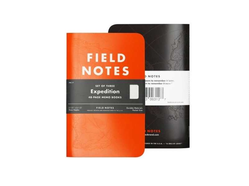 field notes expedition note book