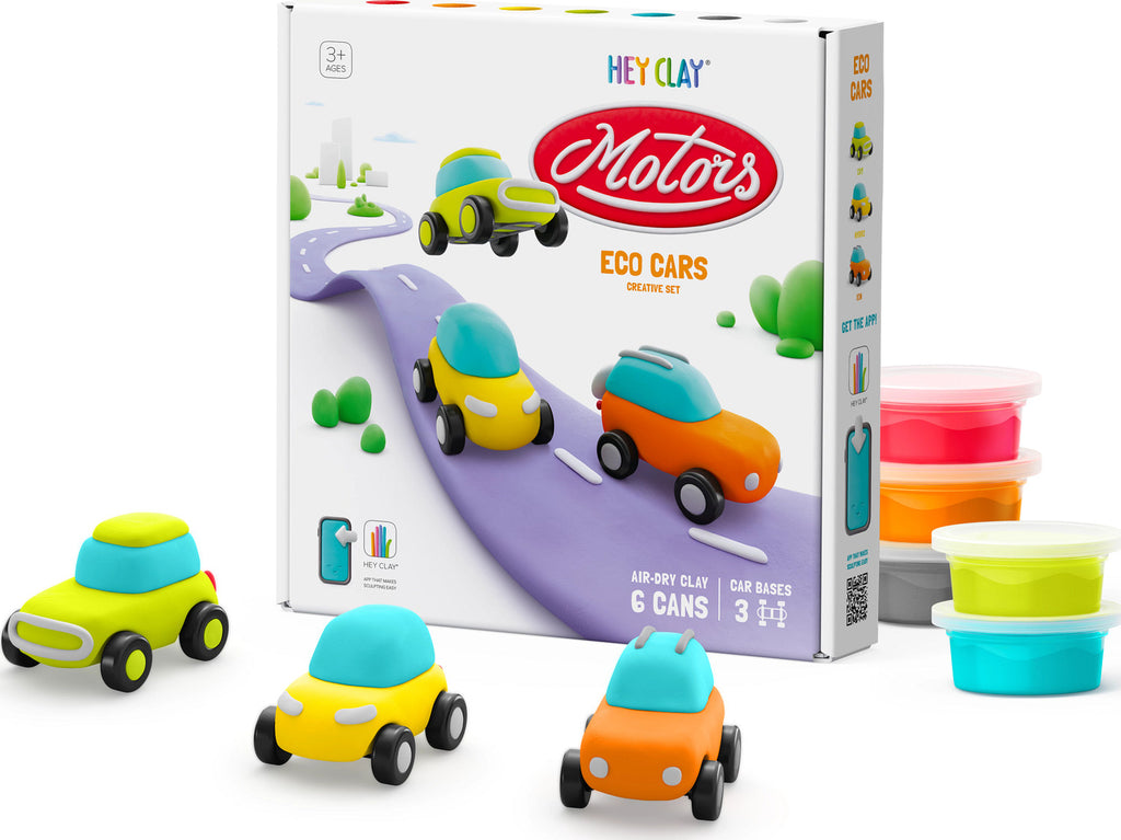  Fat Brain Toys Hey Clay Claymates Piggy - Clay Kit with  Interactive App, Kids & Tweens : Toys & Games
