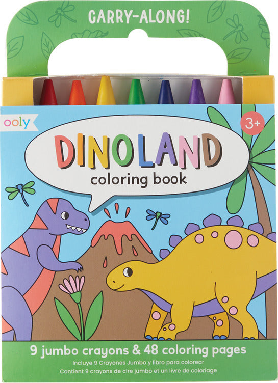 Dino Friends My First Coloring Kit