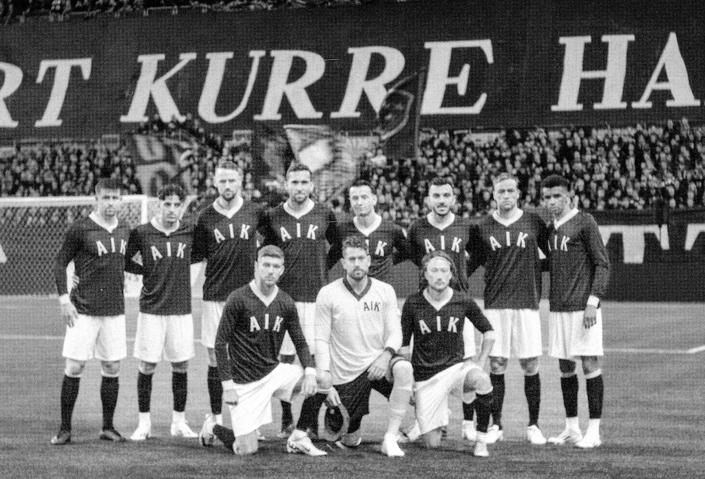 AIK Team Photo for 100 years - sports on film photography