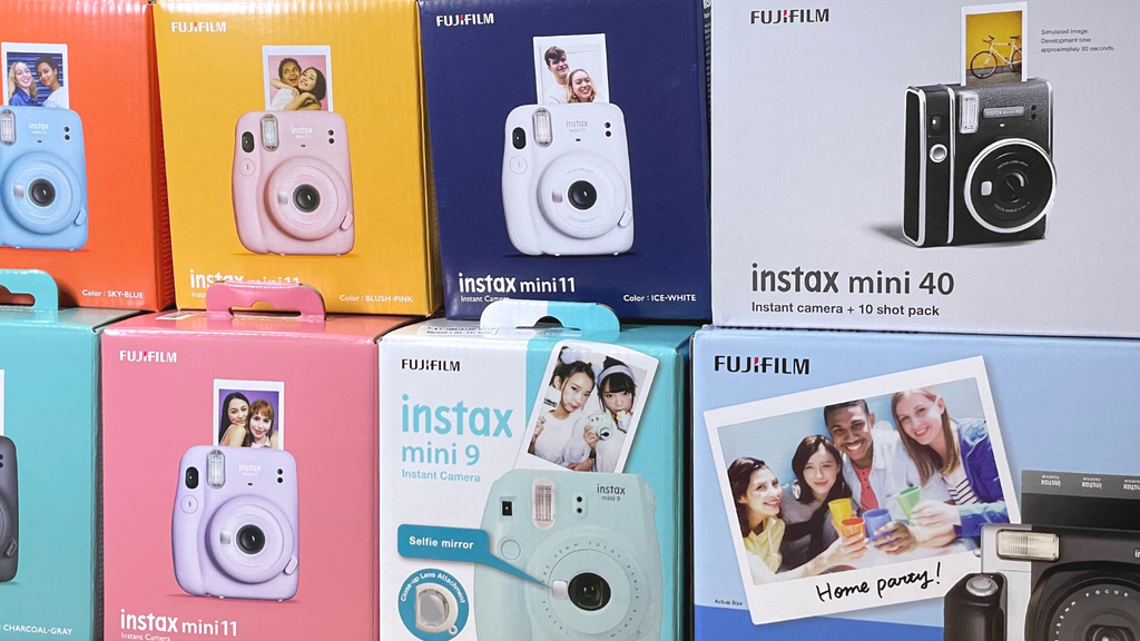 Fujifilm's Instax Mini Evo camera lets you send snaps directly to your phone