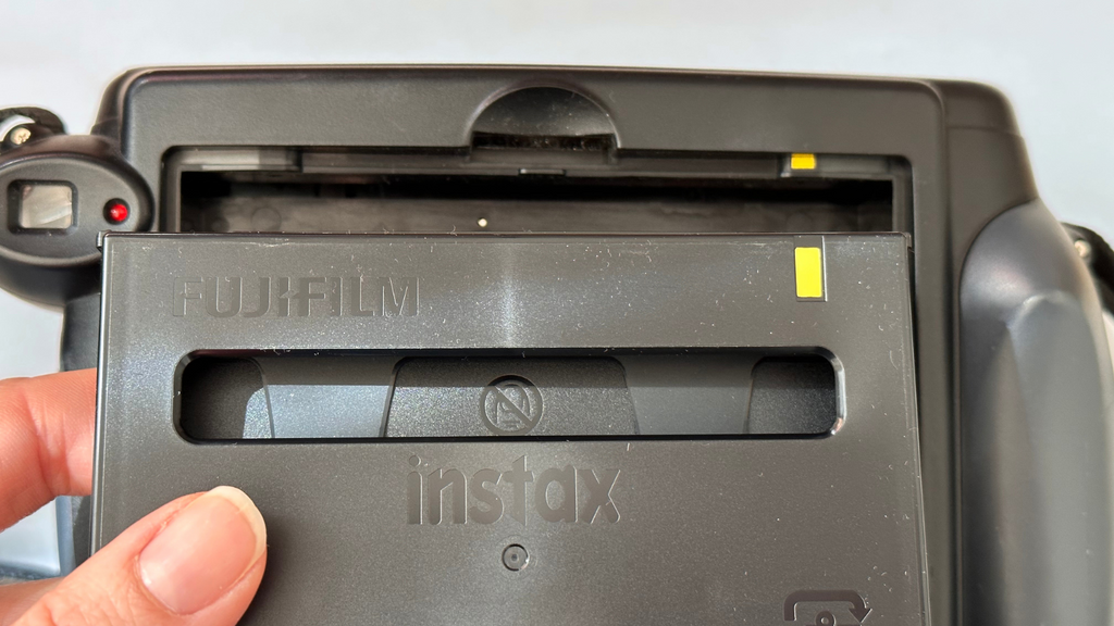 How to load film in an Instax Mini camera