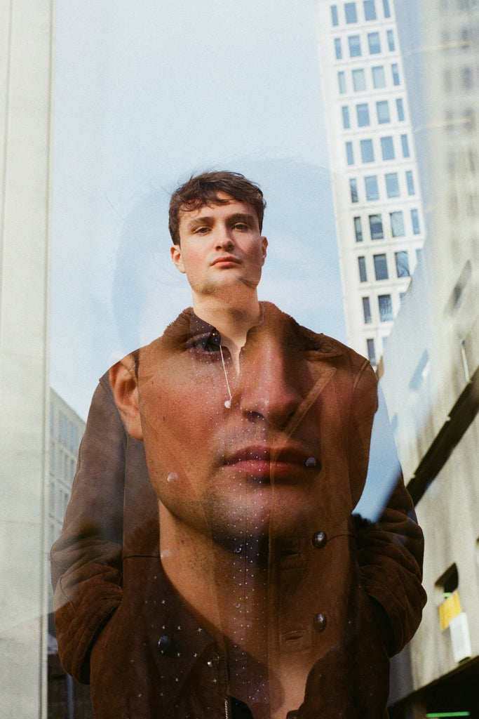 Double exposure image on film by @flyflowfilm