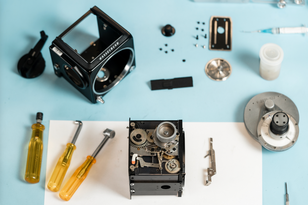 Hasselblad in Repair