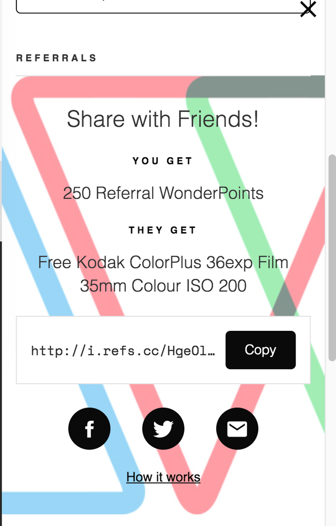 referrals screenshot