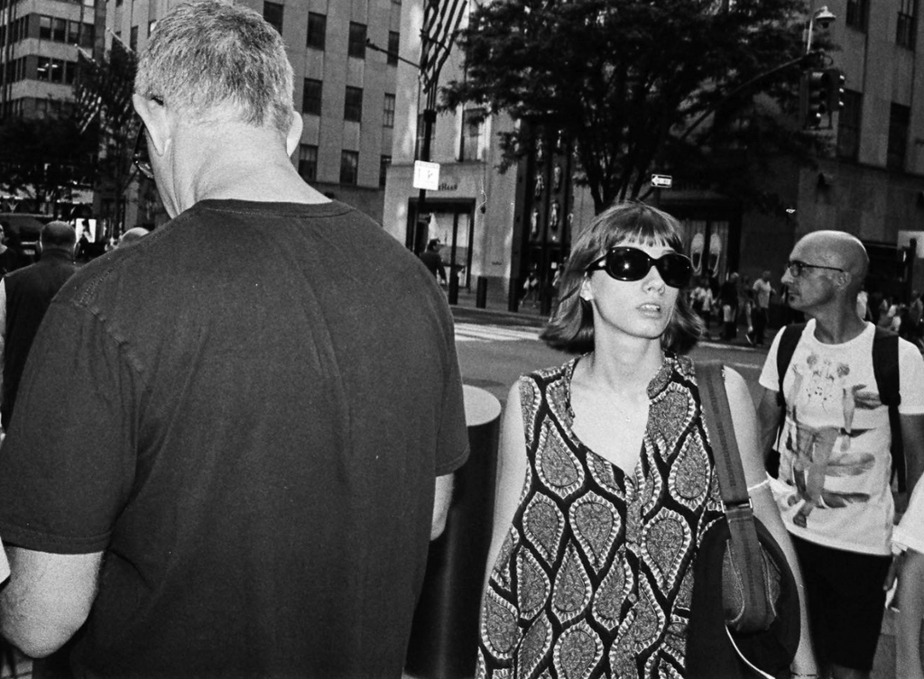 Shooting New York on film - street shot