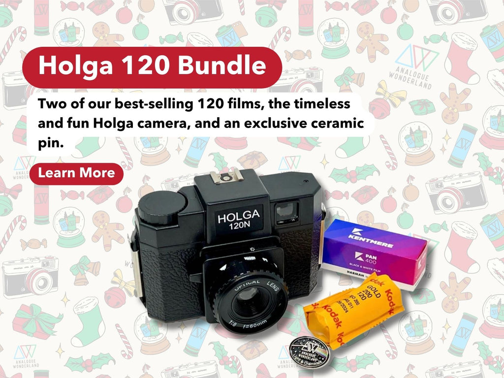 Beginner 120 film and holga camera bundle