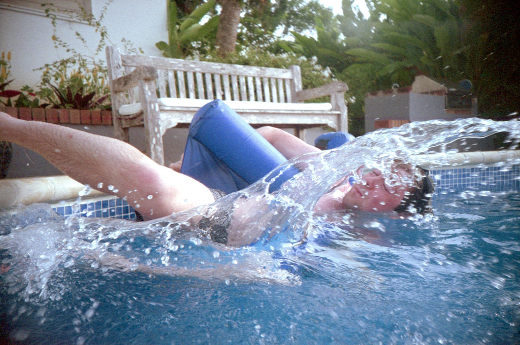 Shooting film in a pool