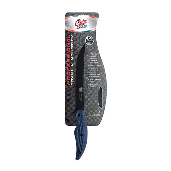 Cuda 6.5 Titanium Bonded Folding Fillet Knife – Natural Sports - The  Fishing Store