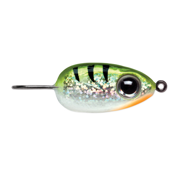 VMC Pug Bug Jig 1/32 oz - Glow Chartreuse - Ice Fishing 2 Per Pack