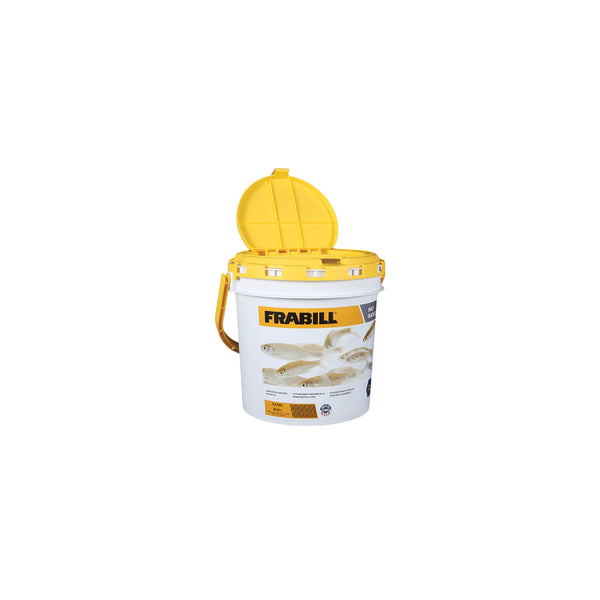 Frabill Insulated Bait Bucket w/built-in Aerator – Natural Sports