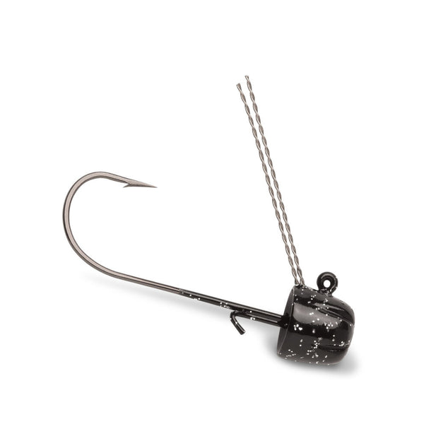 VMC Weedless Neko Hook, Size 2, Black Nickel - 5 Pack