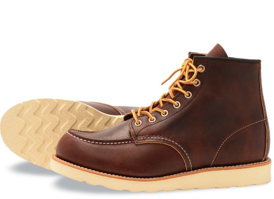 red wing men's slip on boots