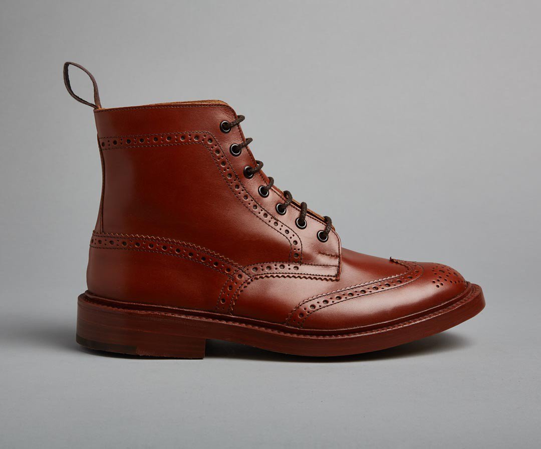 Tricker’s 5634 STOW BROGUE BOOTS UK7.5ブラック型番