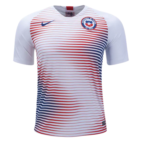 Chile 2018 Away Custom Soccer Jersey on 