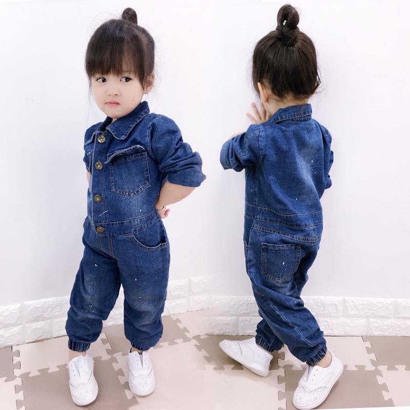 kids jeans jumpsuit