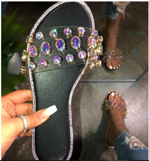 sequin flip flops in vibrant colors