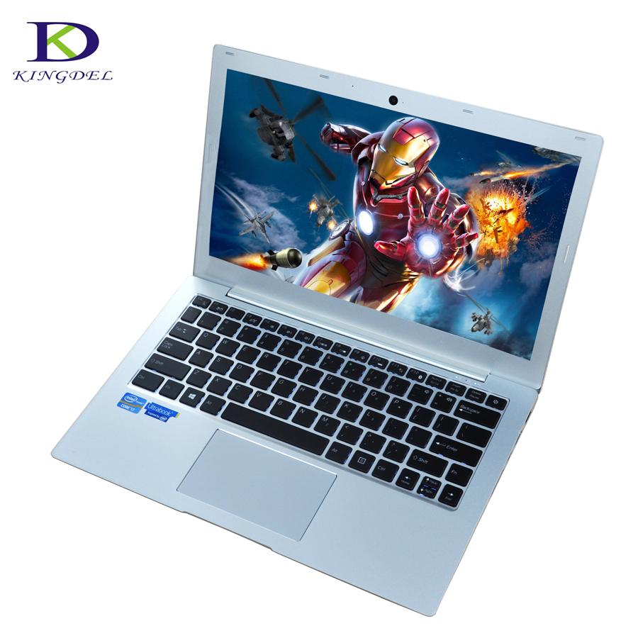 Hot selling UltraSlim laptop computer i7 7500U windows 10 4M Cache DDR4 nuc Intel Graphics Backlit Keyboard PC Ultrabook wifi - EM