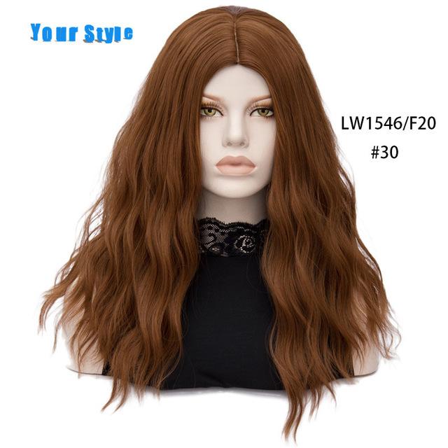 Your Style 13 Colors Synthetic Long Loose Wave India Natural Girls