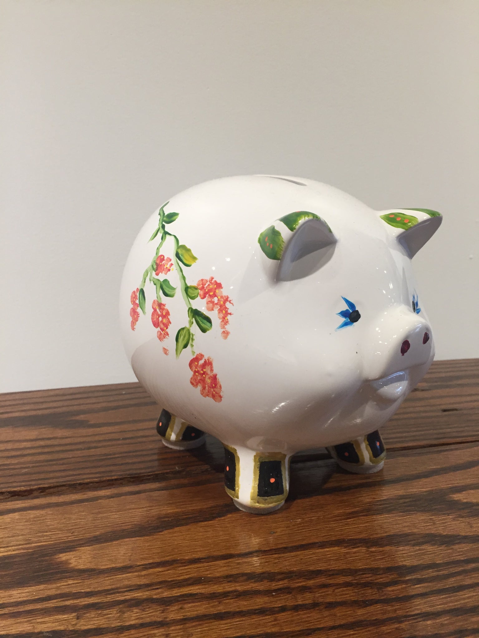 hand painted piggy banks