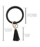 Key Ring Bracelet | Cognac