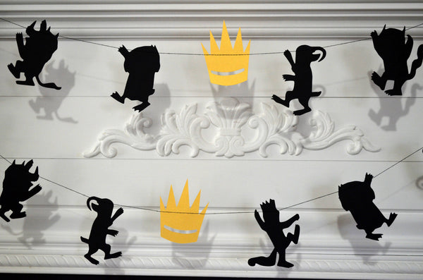 Where The Wild Things Are Party Supplies Wild One Garland