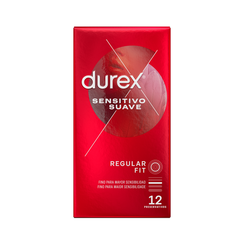 Durex ES Condoms Durex Preservativos Sensitivo Suave 12 Unidades Condones