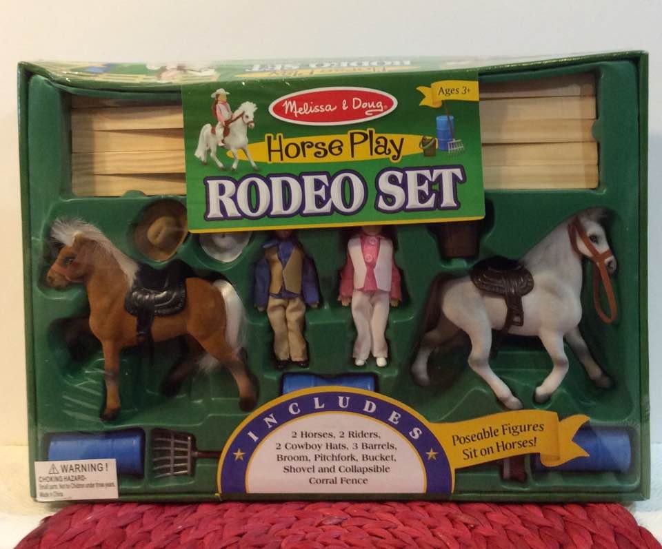 melissa and doug ride on horse