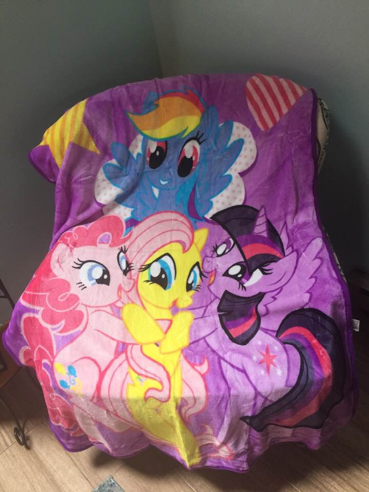 my little pony blanket