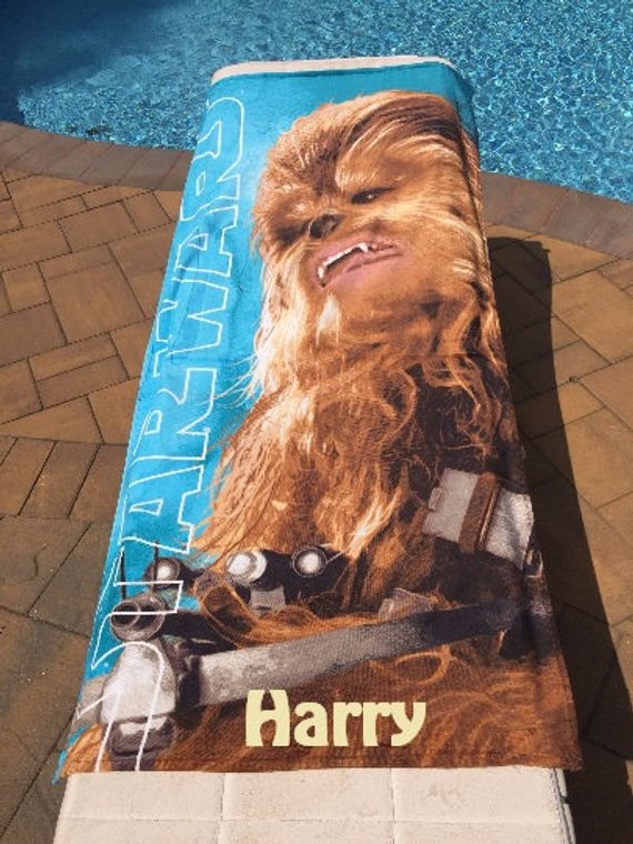 chewbacca towel