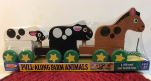 melissa and doug pull along zoo animals