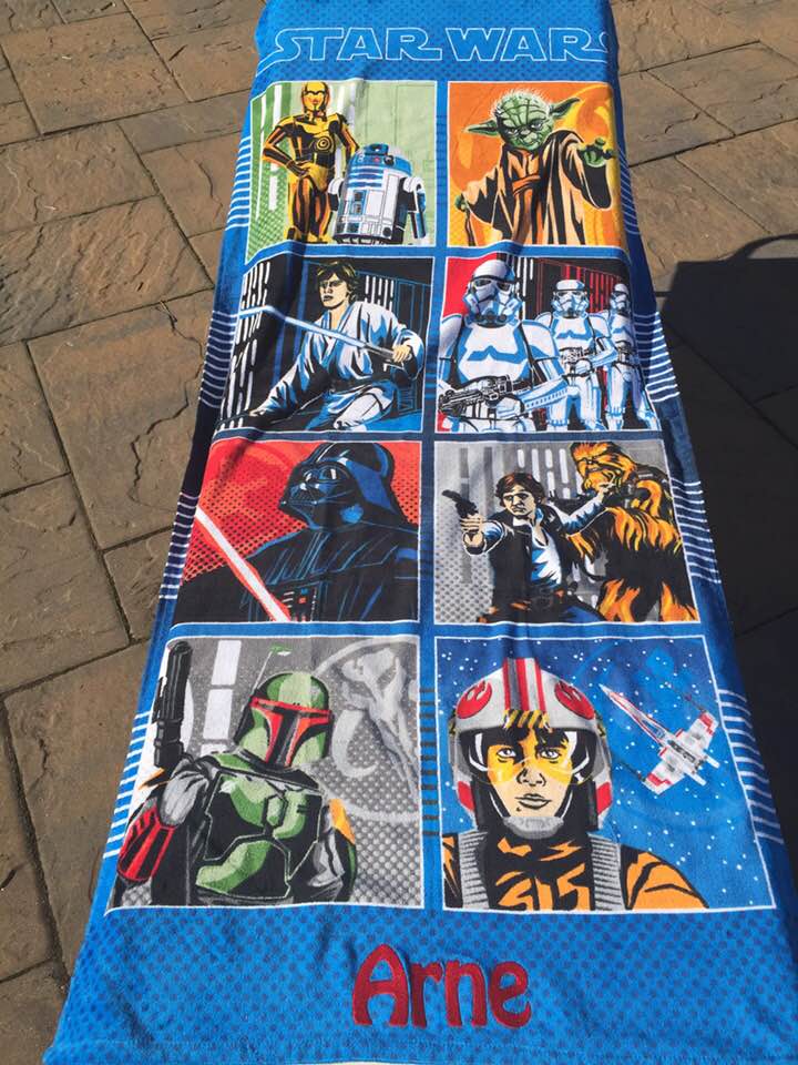 star wars beach towel