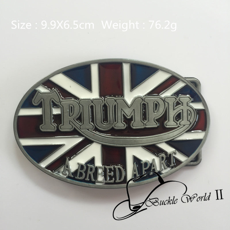 triumph belt buckle