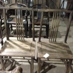 Pair of Elm Side Chairs, Shanxi