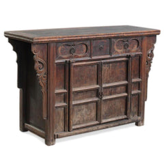 Shanxi Elm Panelled Cabinet