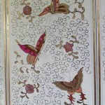 Butterflies on Chinese cabinet