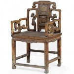 Qing Style Armchair in Walnut, Shanxi