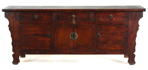 Walnut Sideboard, Gansu province, circa 1860