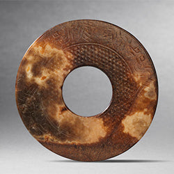 Han Dynasty Jade Bi Disc