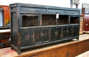 Qinghai painted sideboard