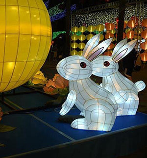 Chinese New Year Rabbit Lanterns