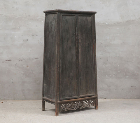 Shanxi elm tapered armoire